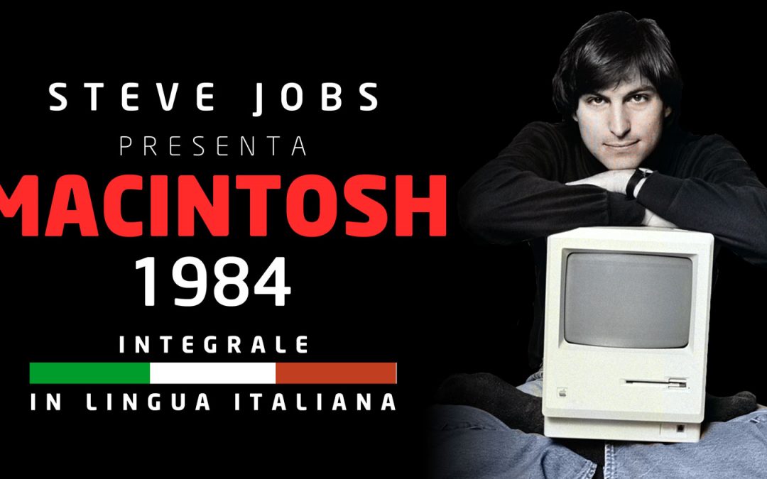 Steve Jobs presenta Macintosh 1984